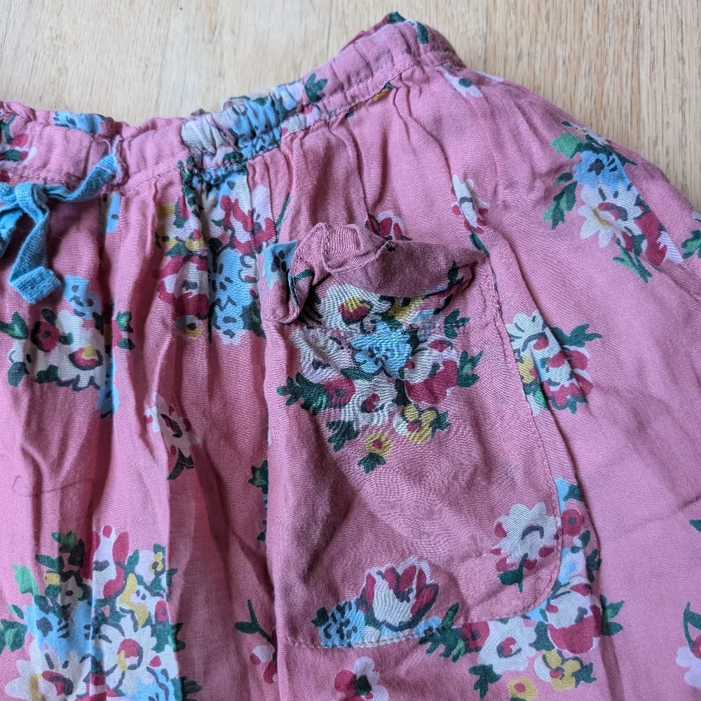 Mini Boden floral print skirt size 5-6